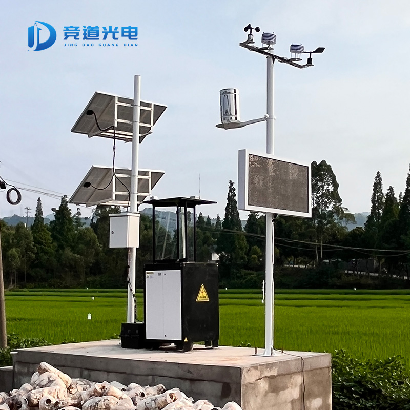 四川踏水鎮農業氣象監測選擇使用競道農業氣象監測站